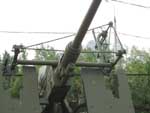 40mm Anti-Aircraft Gun - Canadian produced C Mk 1 on platform C Mark 2 - "Bofors"